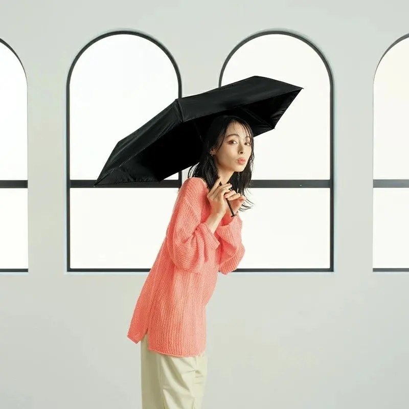 現貨🌸日本直送 |Wpc. - go-koh超輕量92g縮骨遮雨傘/100%完全遮光摺疊傘/晴雨兼用雨具[50cm]UPF50+