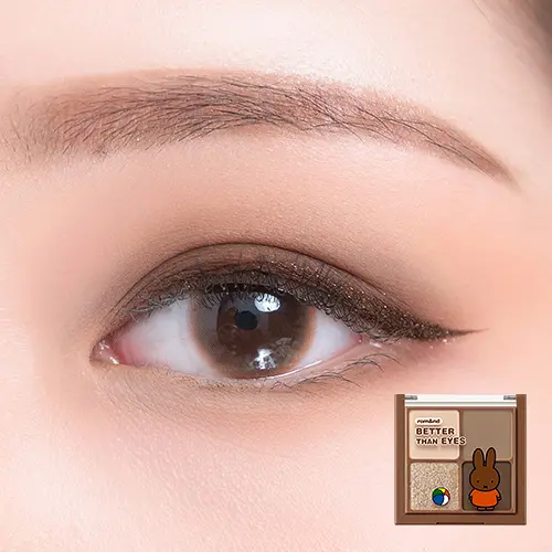 新登場 [韓國直送] Miffy Rom&nd聯乘限定 Better Than Eyes四色眼影盤連掃