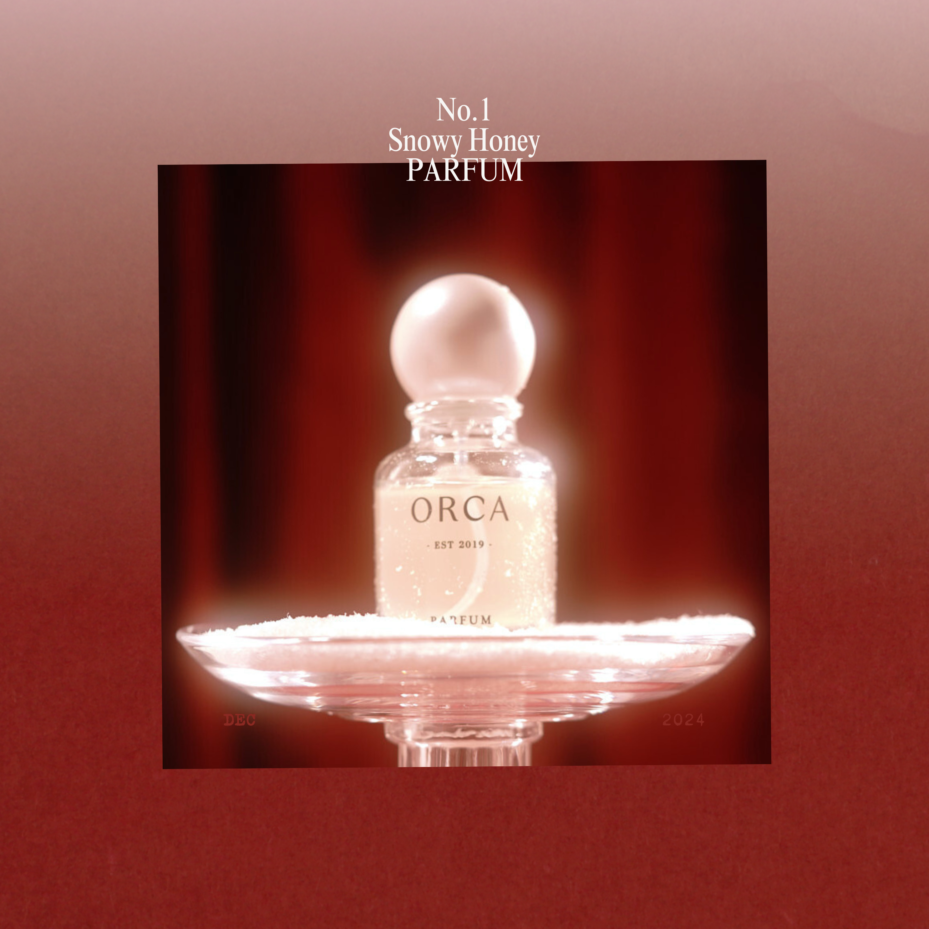 No.1 — Snowy Honey｜雪夜蜜戀 · 30 mL · Parfum