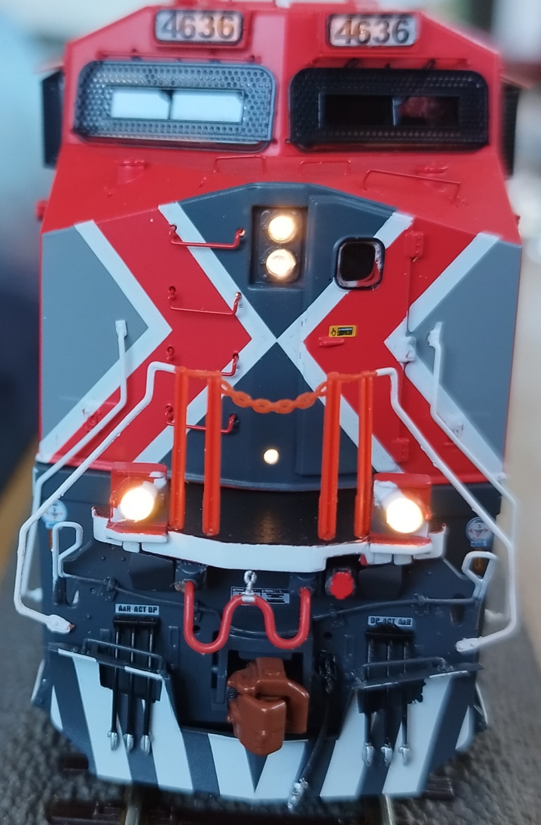 GE ES44AC, Ferromex/Zebra Scaletrains DCC Sound HO 1:87