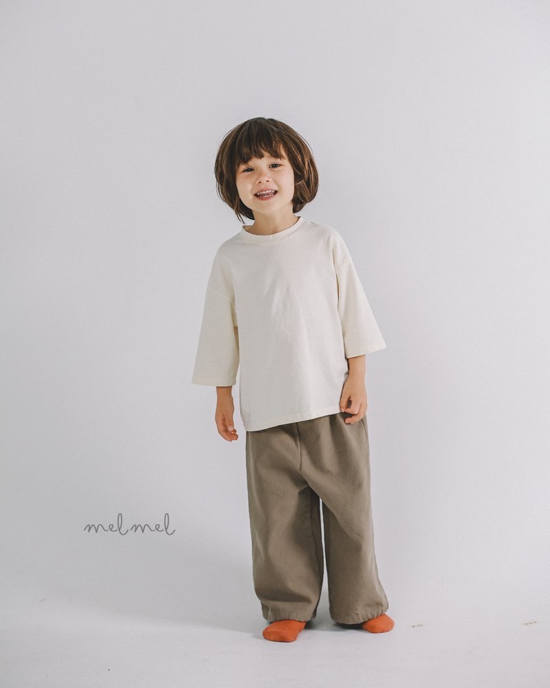 Melmel | wide pants (Beige 95-105)