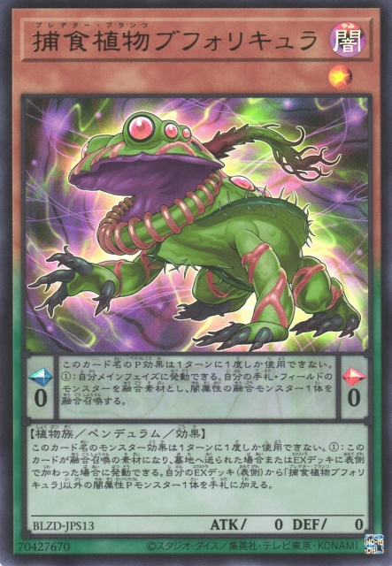 BLZD-JPS13 捕食植物 土瓶草蟾蜍