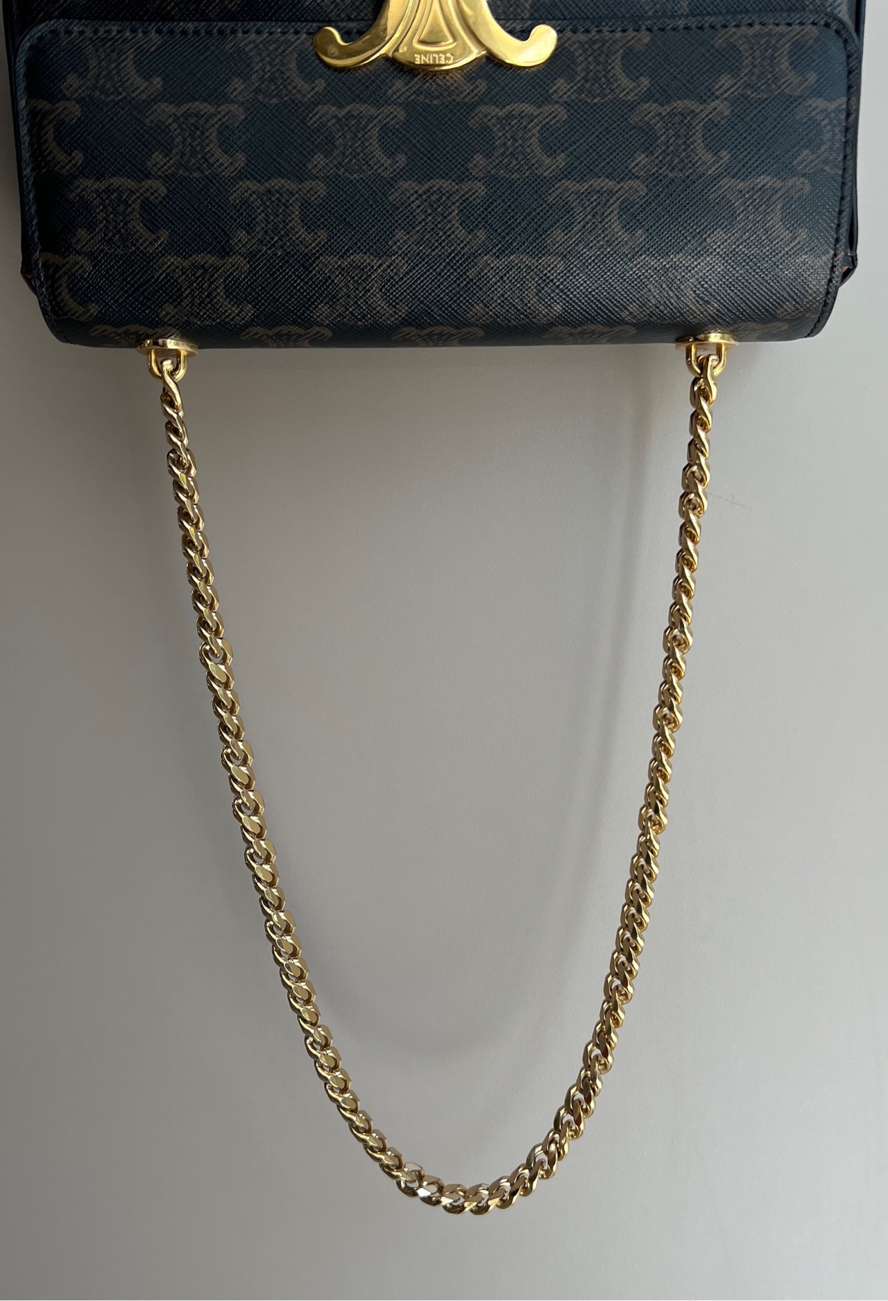 【預訂貨品】Celine凱旋門老花腋下包