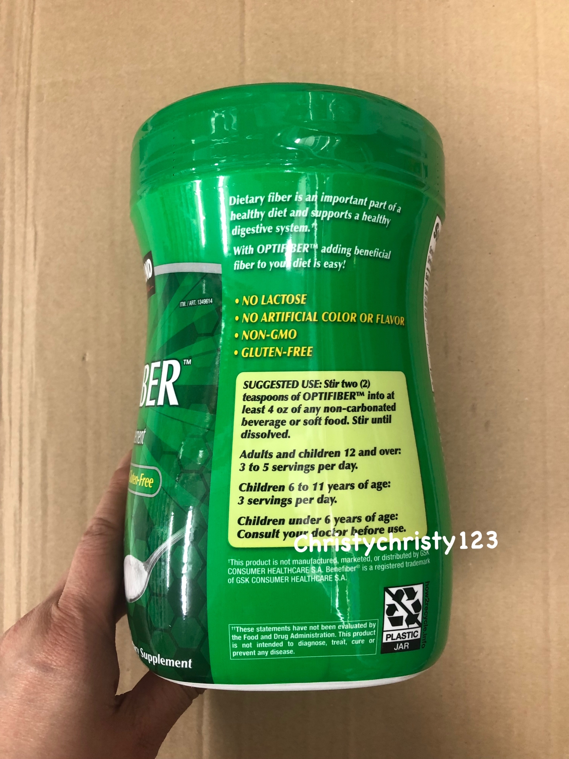 (大樽 760g) ~Kirkland 水溶性無糖膳食纖維粉 -190份 (Kirkland Signature Optifiber Prebiotic Fiber Supplement) 