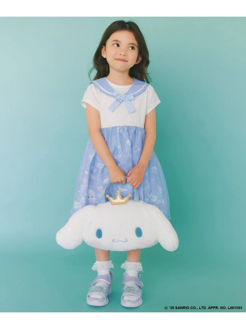 🆕【⭐訂購⭐】 🇯🇵日本直送 🌀#Cinnamoroll x ANY KIDS 2way 水手領連身裙［2款選］🌀[ELCA-0088]