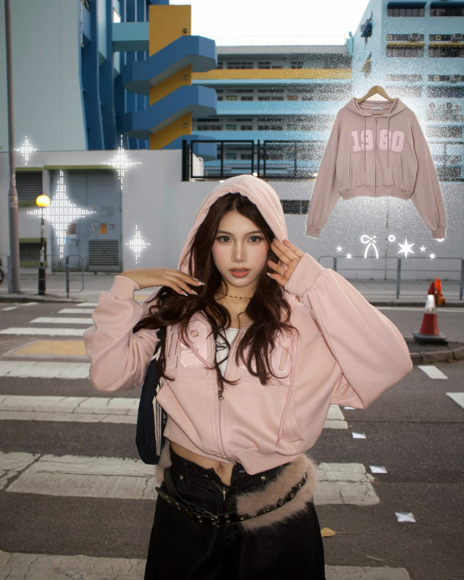 限時優惠❤️韓國1980雙拉鍊薄款jacket！