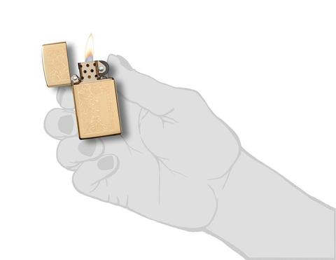 Zippo 1652B 窄版鏡面打磨純銅 防風打火機 | ZIPPO 指定授權經銷商 |美國製造 | 收藏