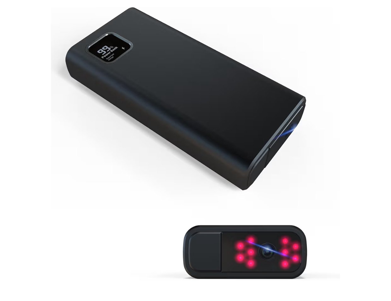 2K 移動電源造型針孔攝影機