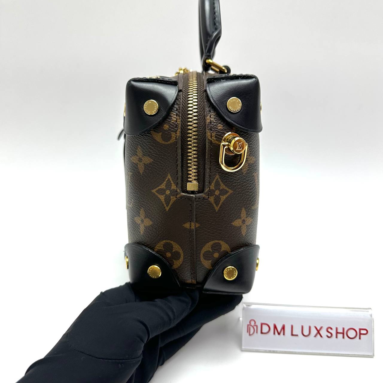 LV Monogram Black Petit Malle Souple