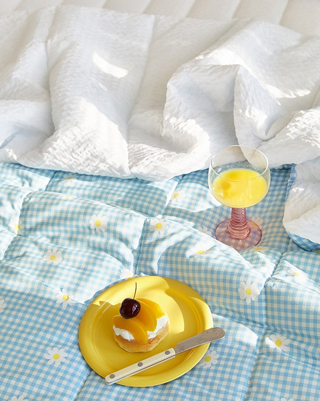 韓國泡泡紗無塵夏天薄被 (韓國製) #KQ3147