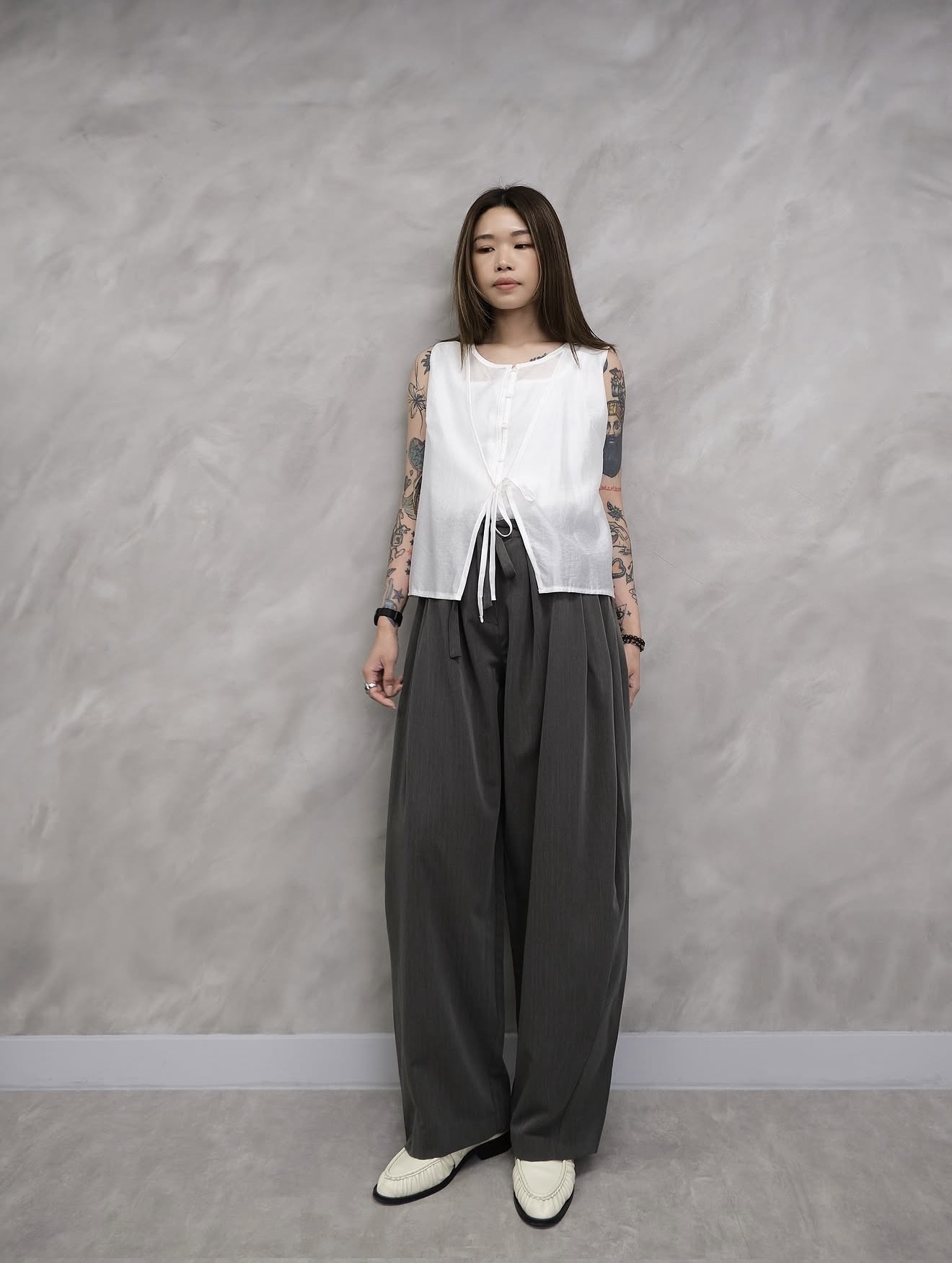 (Unisex) Baggy casual pants #pt65