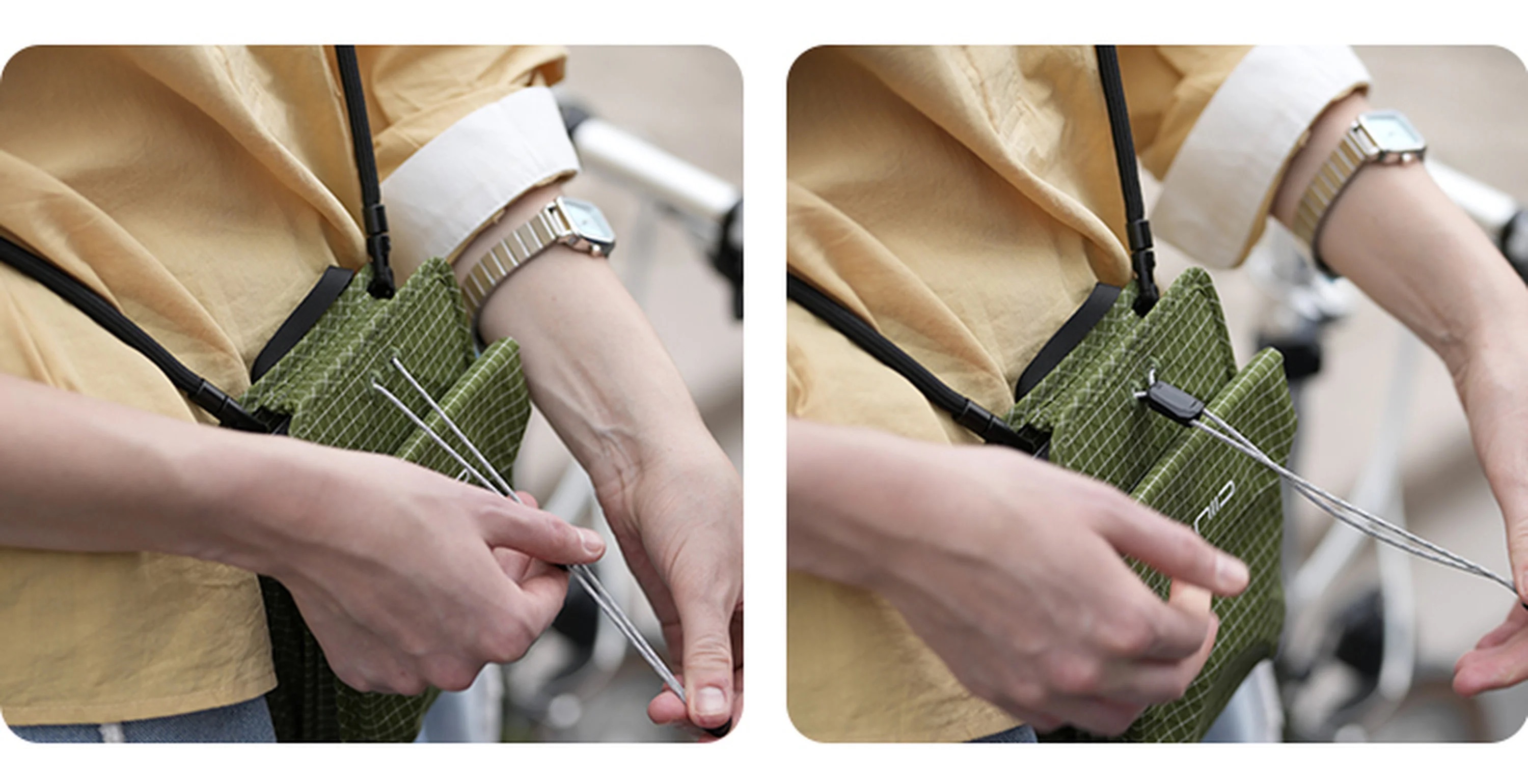 香港行貨 NIID NII43 NEO EDC Compact NOMAD Pouch — Magnetic Quick-Release Sling Bag 型格輕便斜孭袋