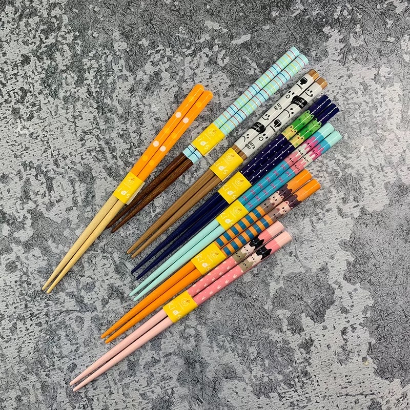 日本Kawai動物系列抗菌兒童筷子