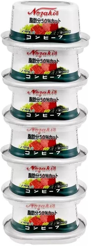 日本Costco 川商食品 減脂50% 熟成鹽醃牛肉罐頭80gx6罐