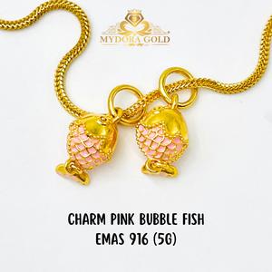 MYDORA Charm Pink Bubble Fish (5G) l EMAS 916/22K