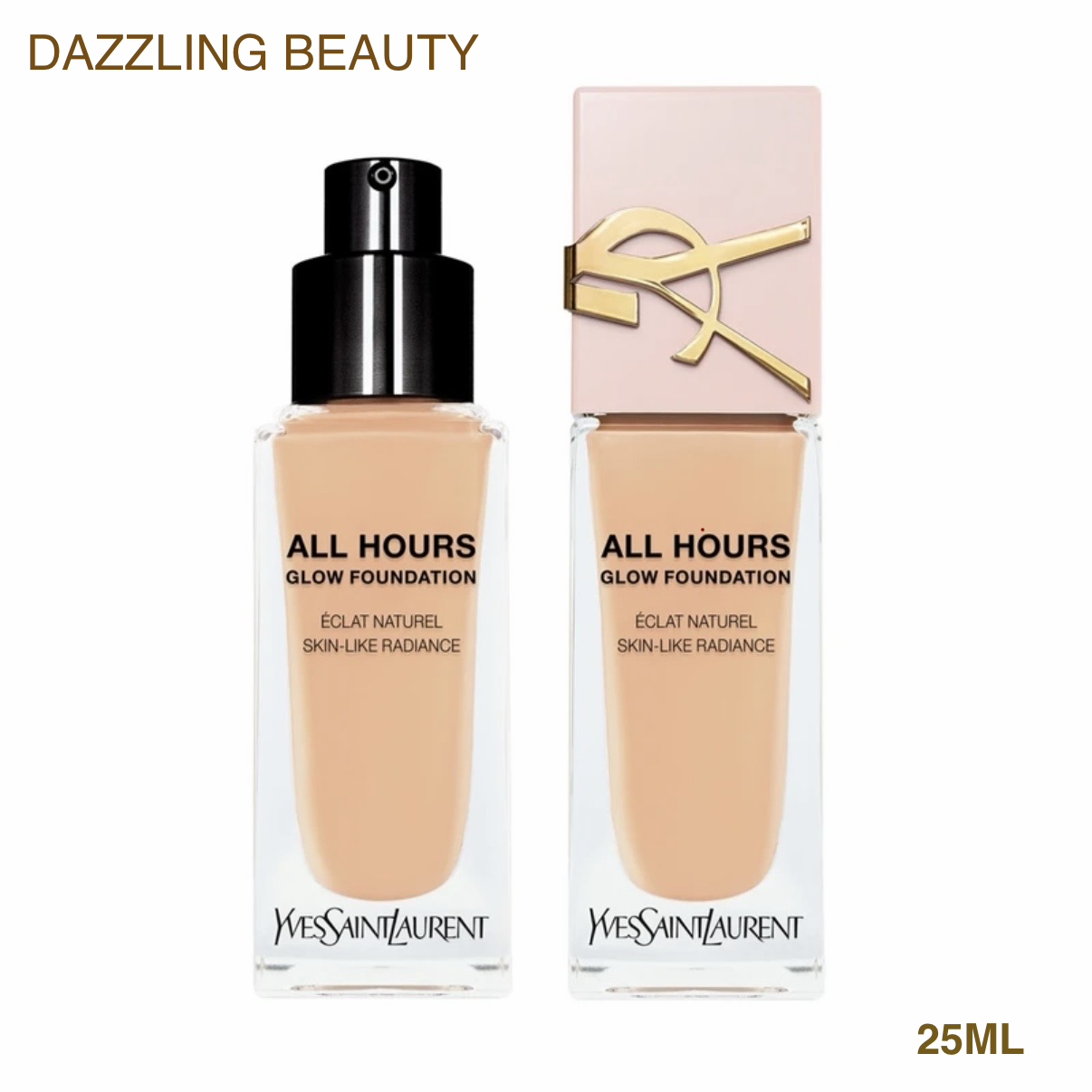 Yves Saint Laurent YSL   ALL HOURS GLOW FOUNDATION恆時亮肌修護粉底液25ML