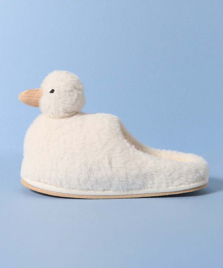 日本預訂📍日本可愛立體鴨仔毛毛拖鞋