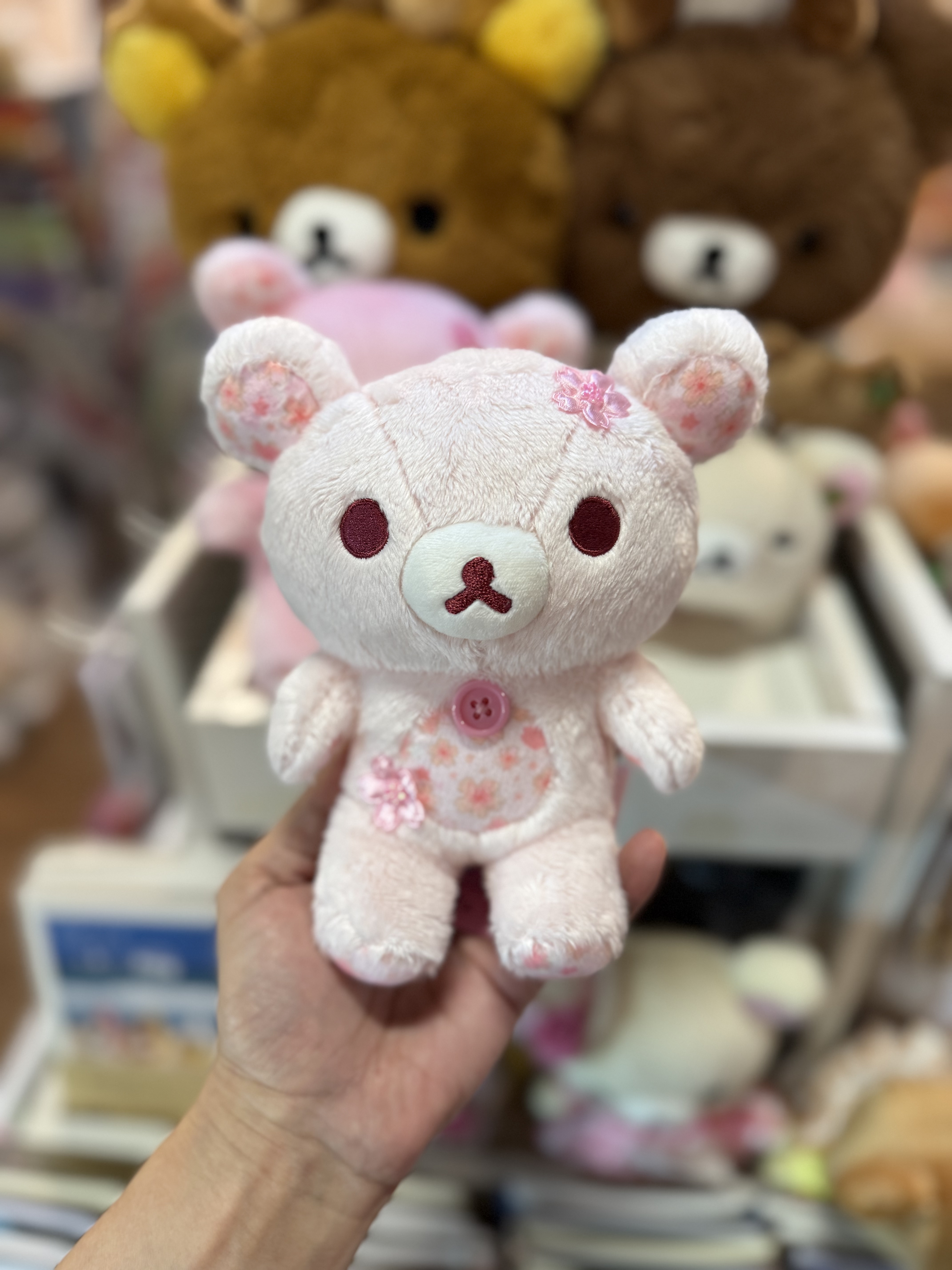 《現貨》全新rilakkuma 櫻花造型公仔