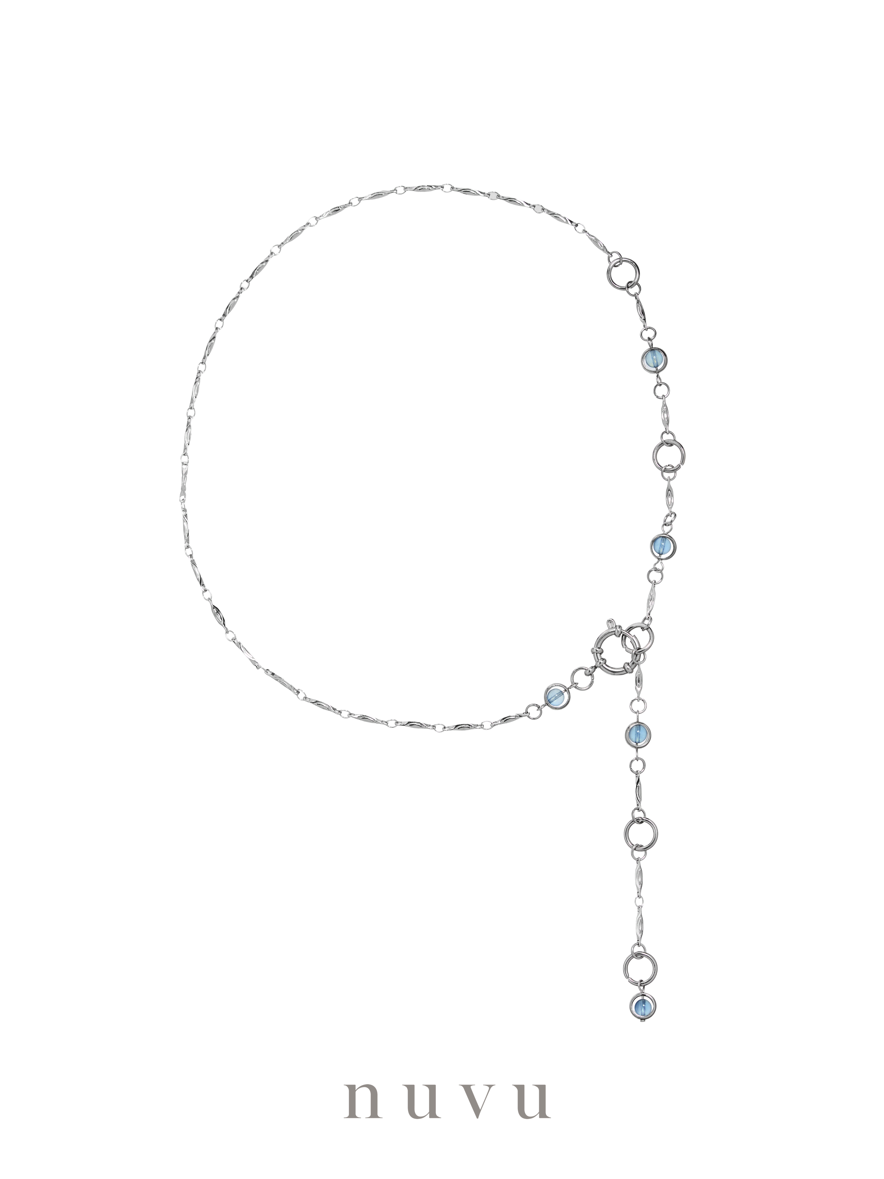 Mocha Bleu Necklace