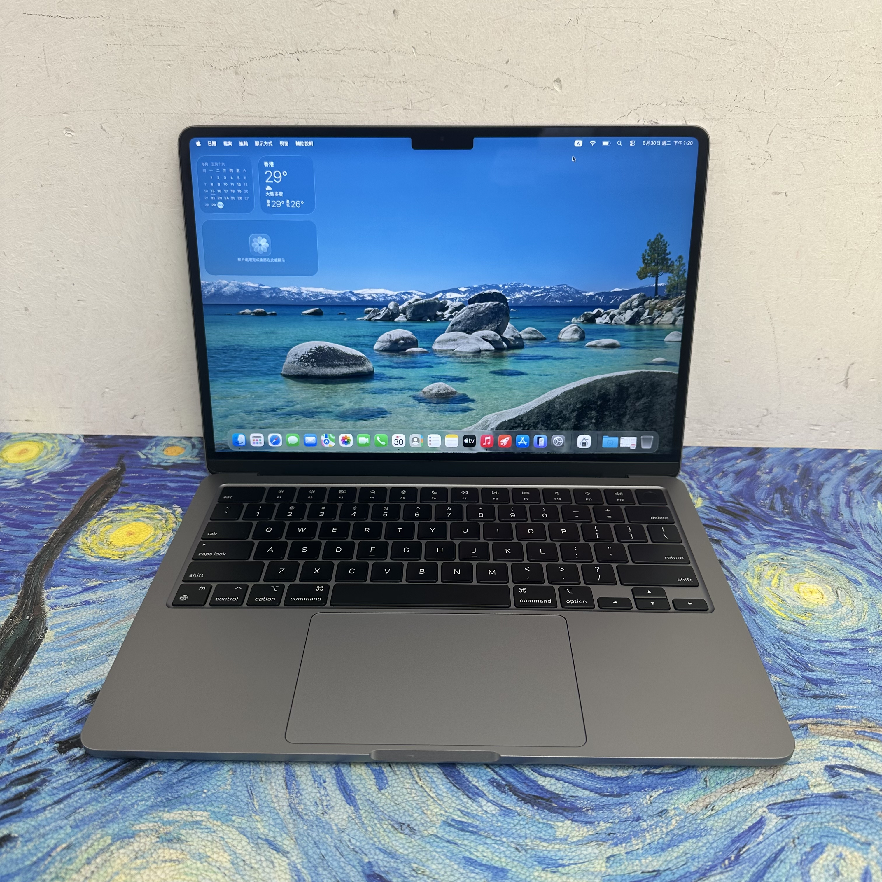 #5993 APPLE  MacBook Air M3 2023 M3 CPU/8GB Ram/256GB SSD/8核心GPU/Liquid Retina Mon/13吋/太空灰色/Gaming Laptop / Notebook / 文書機 /