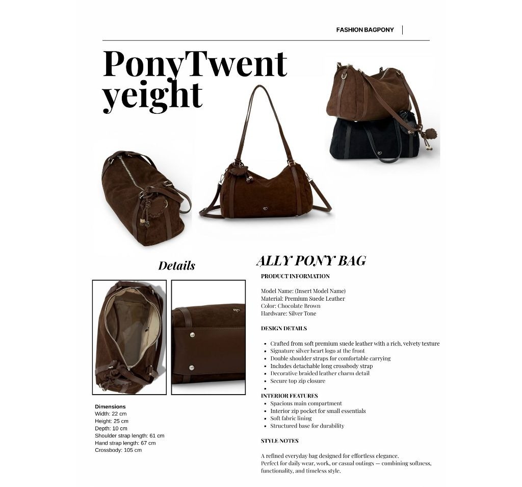 🇹🇭泰國 PONY Ally Shoulder Bag👜