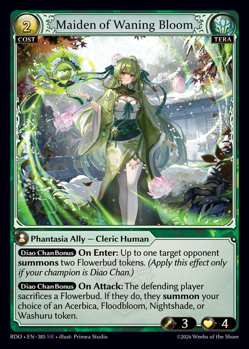 Maiden of Waning Bloom / RDO-385 (SR)