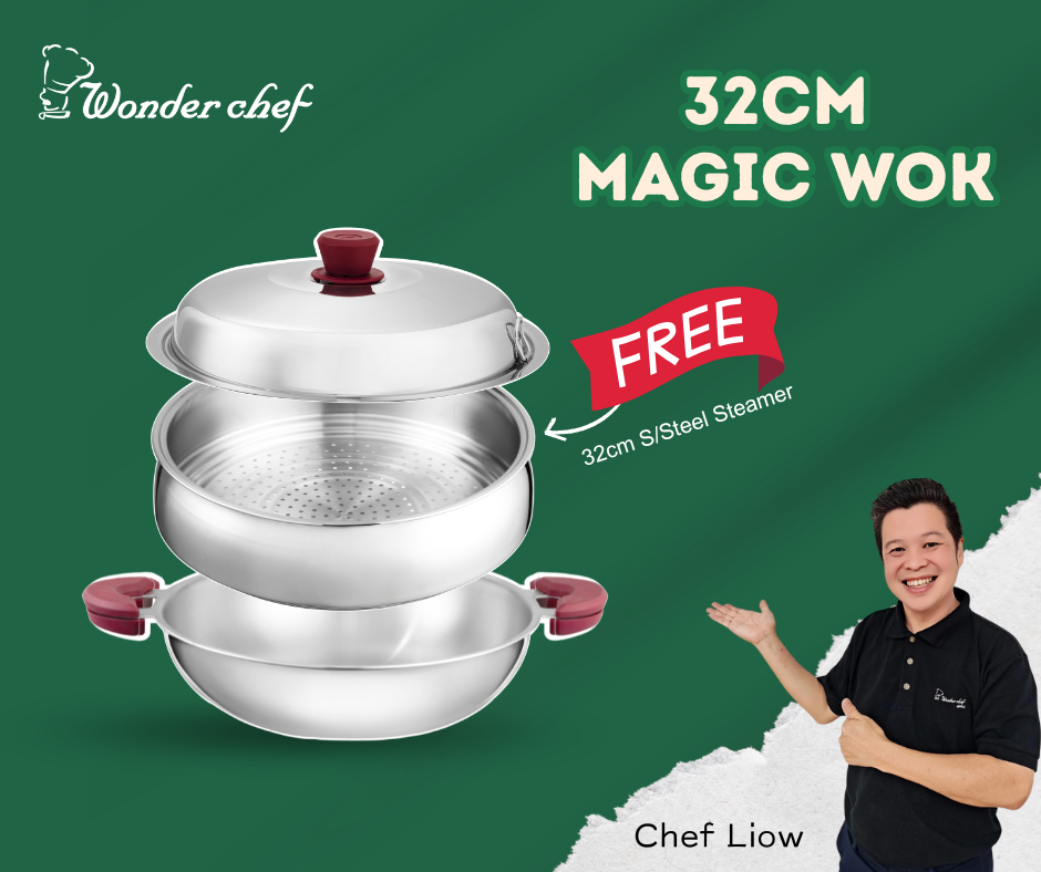 32cm Magic Wok Set