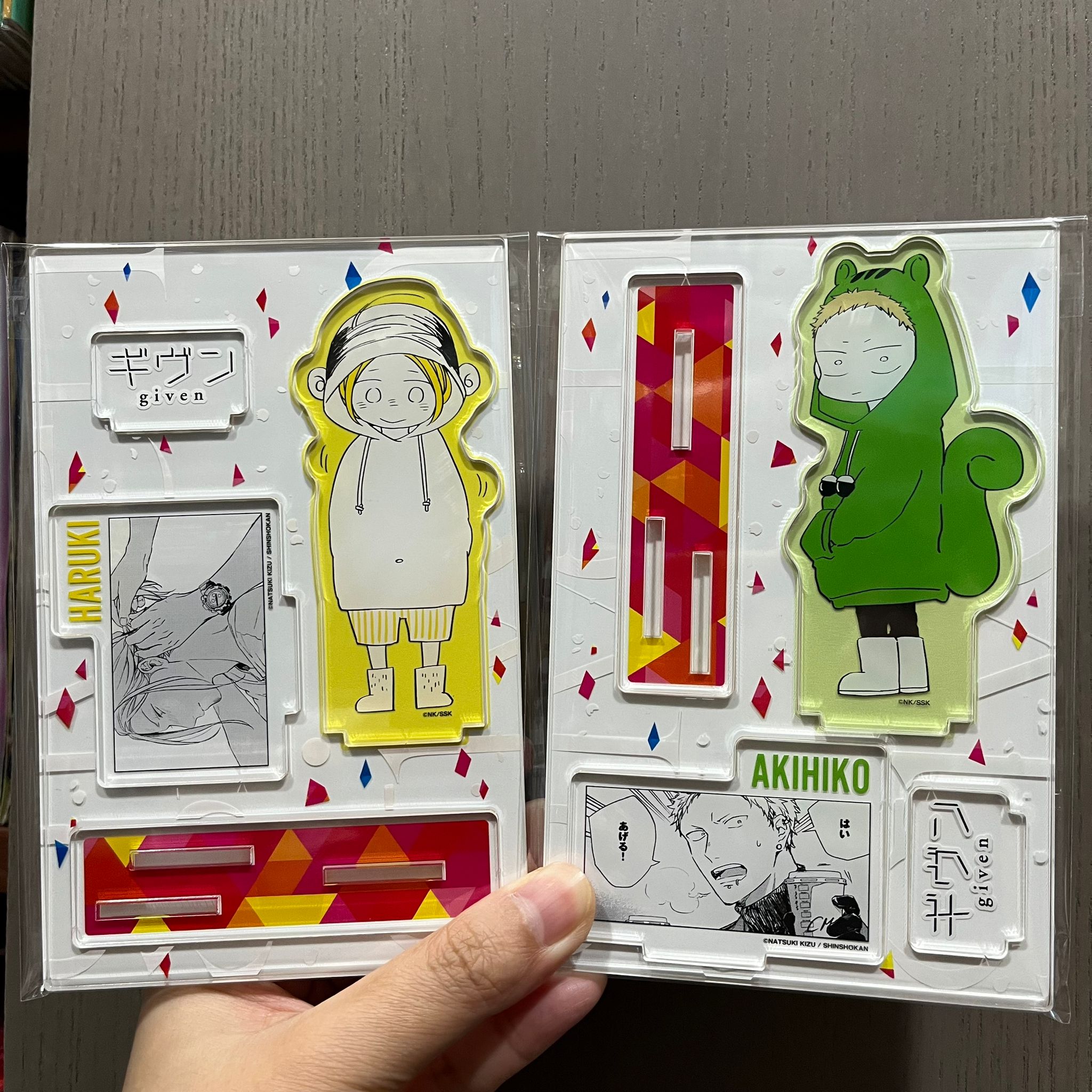 【少量補貨】Given被贈與的未來 秋彥&春樹 小朋友立牌