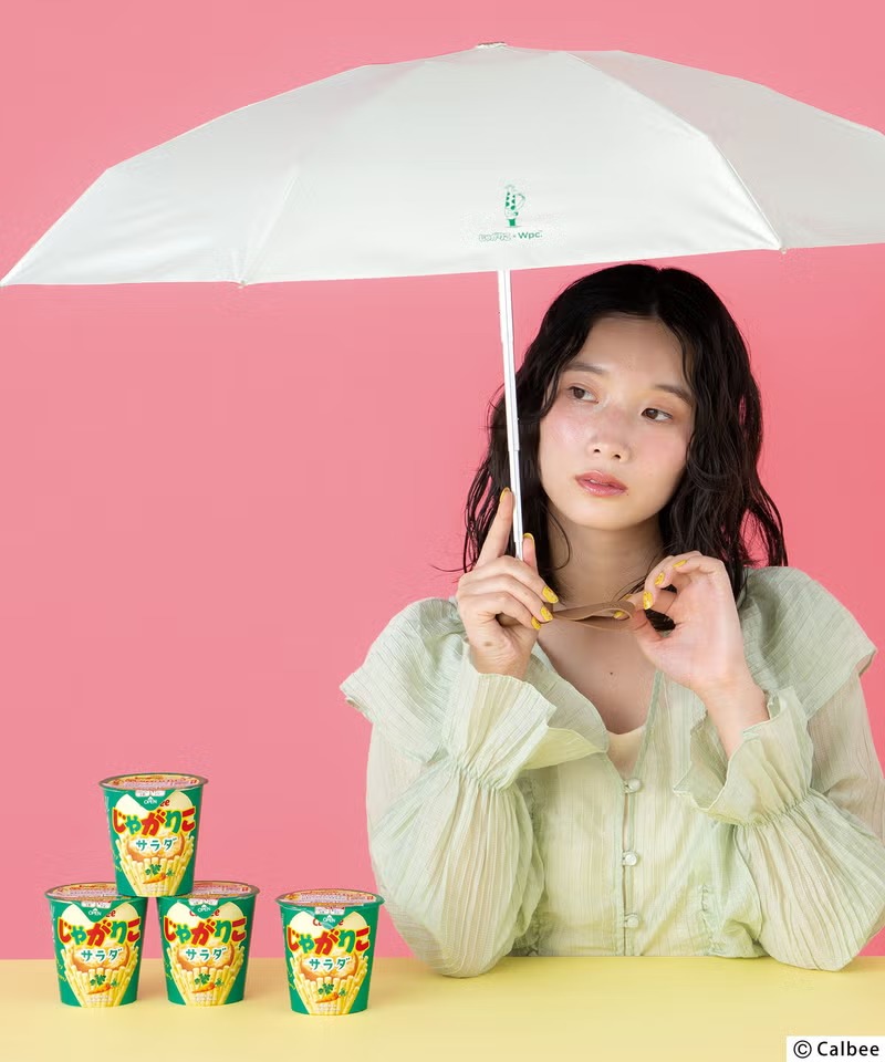 [訂購] [日本直送] 🍟じゃがりこ × Wpc 刺繡版日傘✨ {TF2604013}