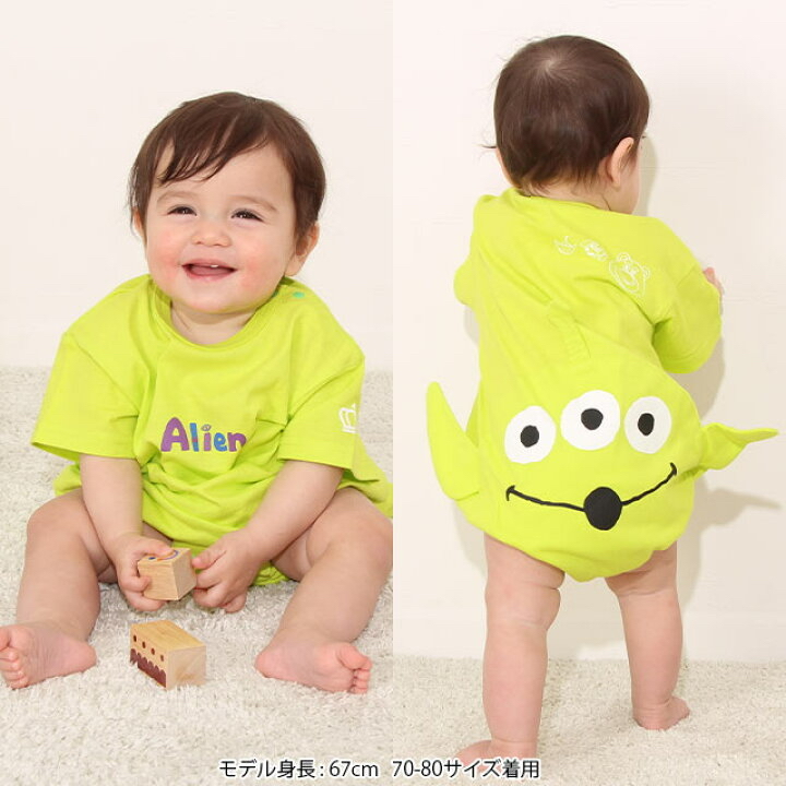 🇯🇵預訂 日本直送🇯🇵Babydoll x Disney十一色臀部人物圖案短袖包屁衣