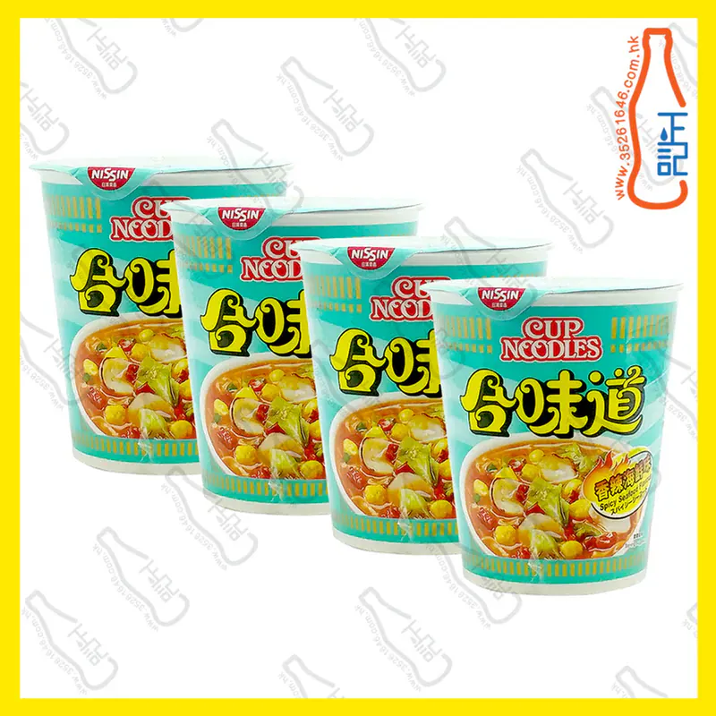 ==日清合味道(香辣海鮮味)杯麵 75g x 4杯 /份