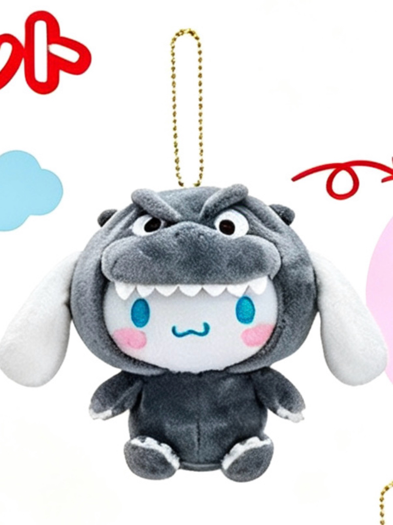 ［8月頭到貨］SANRIO x GODZILLA  聯名哥斯拉公仔掛飾