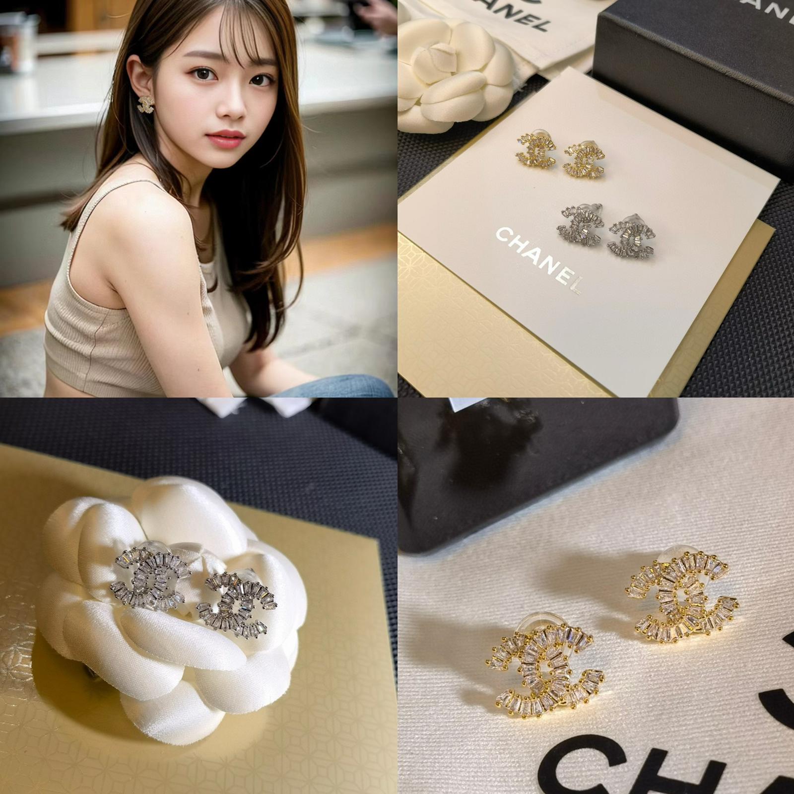 $210對。Cha*nel 最新🆕🆕全合集耳環