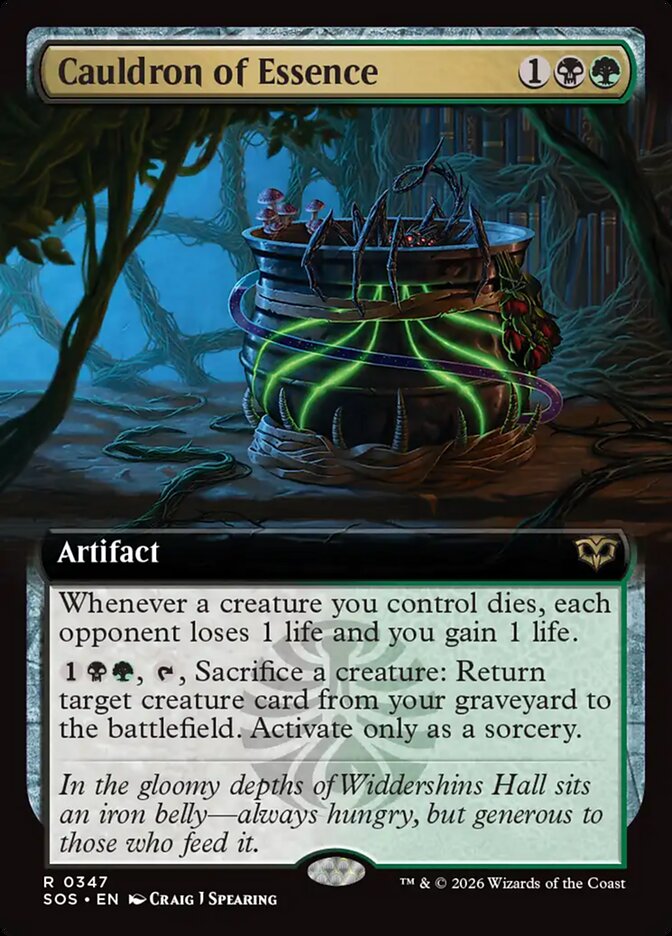 [EN] [Foil] Cauldron of Essence [SOS-347] R