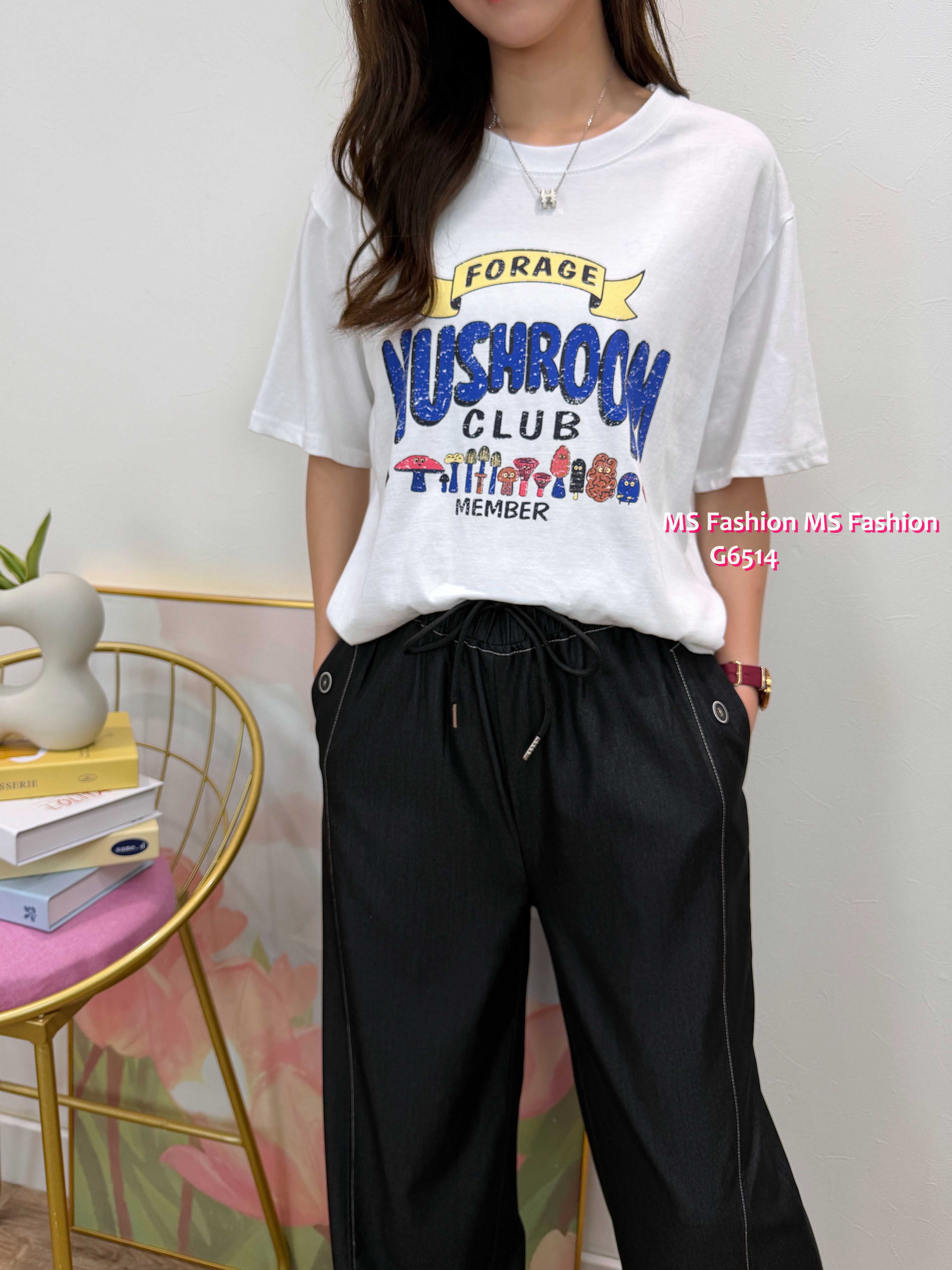 G6514 靚print tee