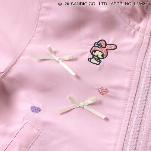 🆕【⭐訂購⭐】🌀 🇯🇵 日本直送🇯🇵 #Sanrio 刺繡蝴蝶結 荷葉邊下擺 撥水加工風褸［2款選］🌀[ELBA-0021][260217]