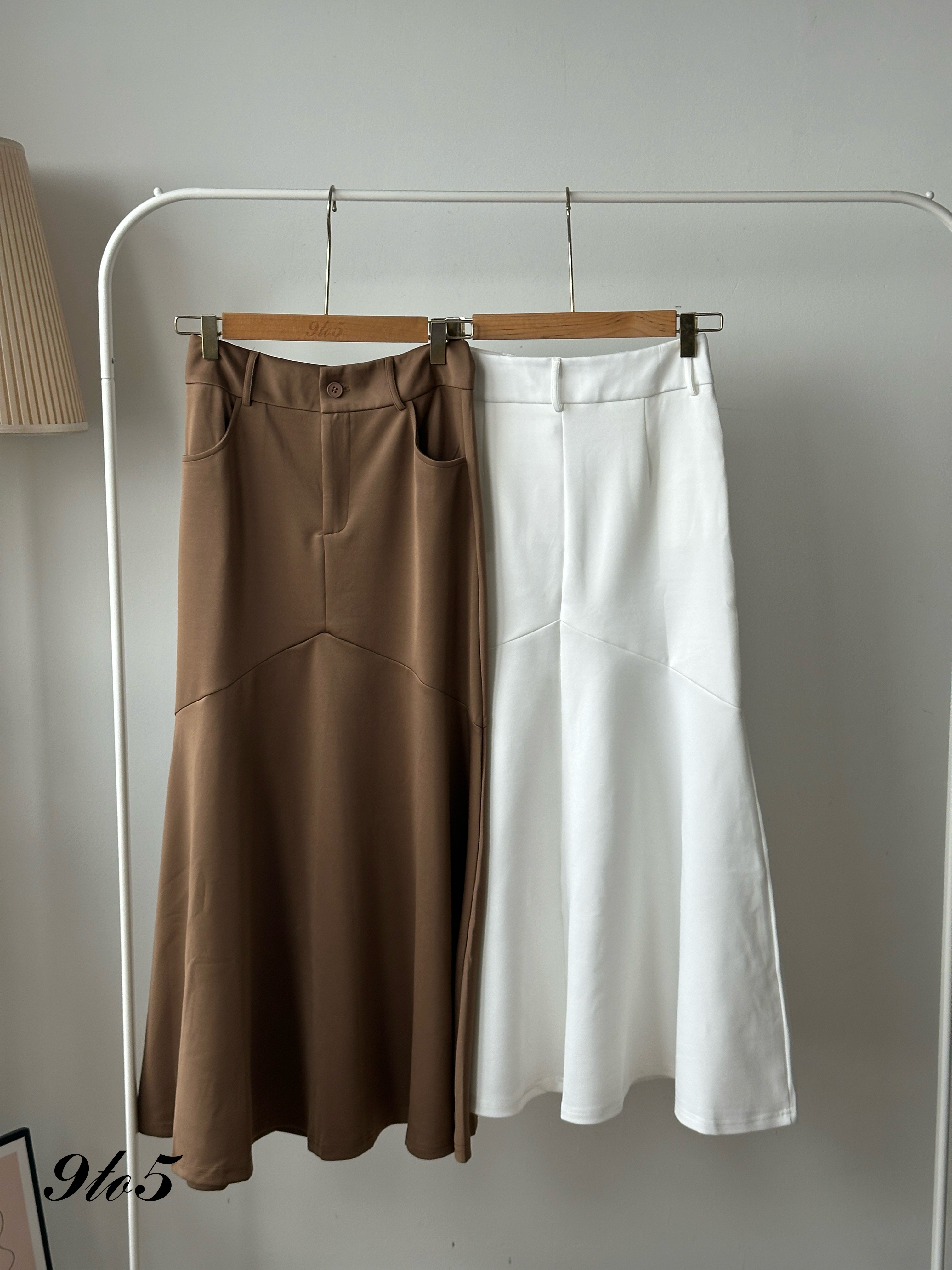 S1828 Long Mermaid Skirt - 4 Colors 