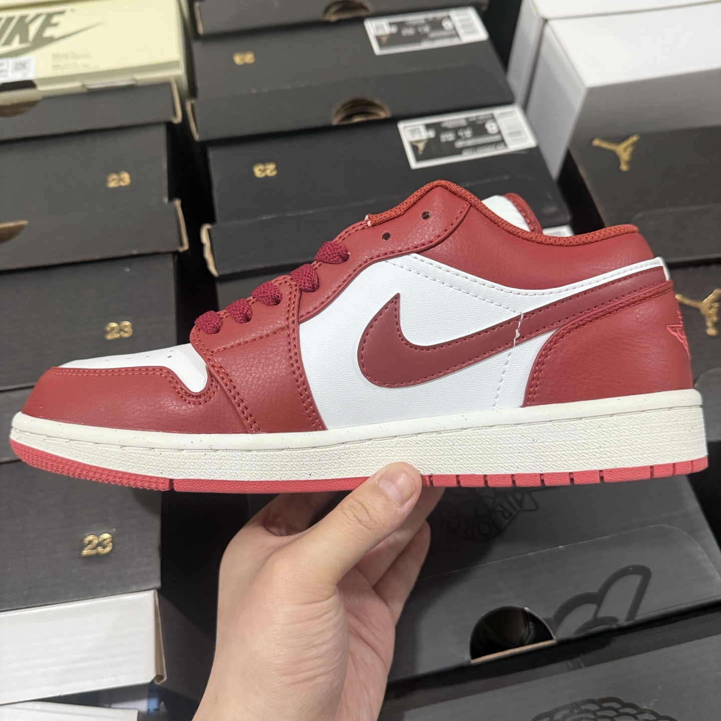 Nike Air Jordan 1 Low "Dune Red" FJ3459-160