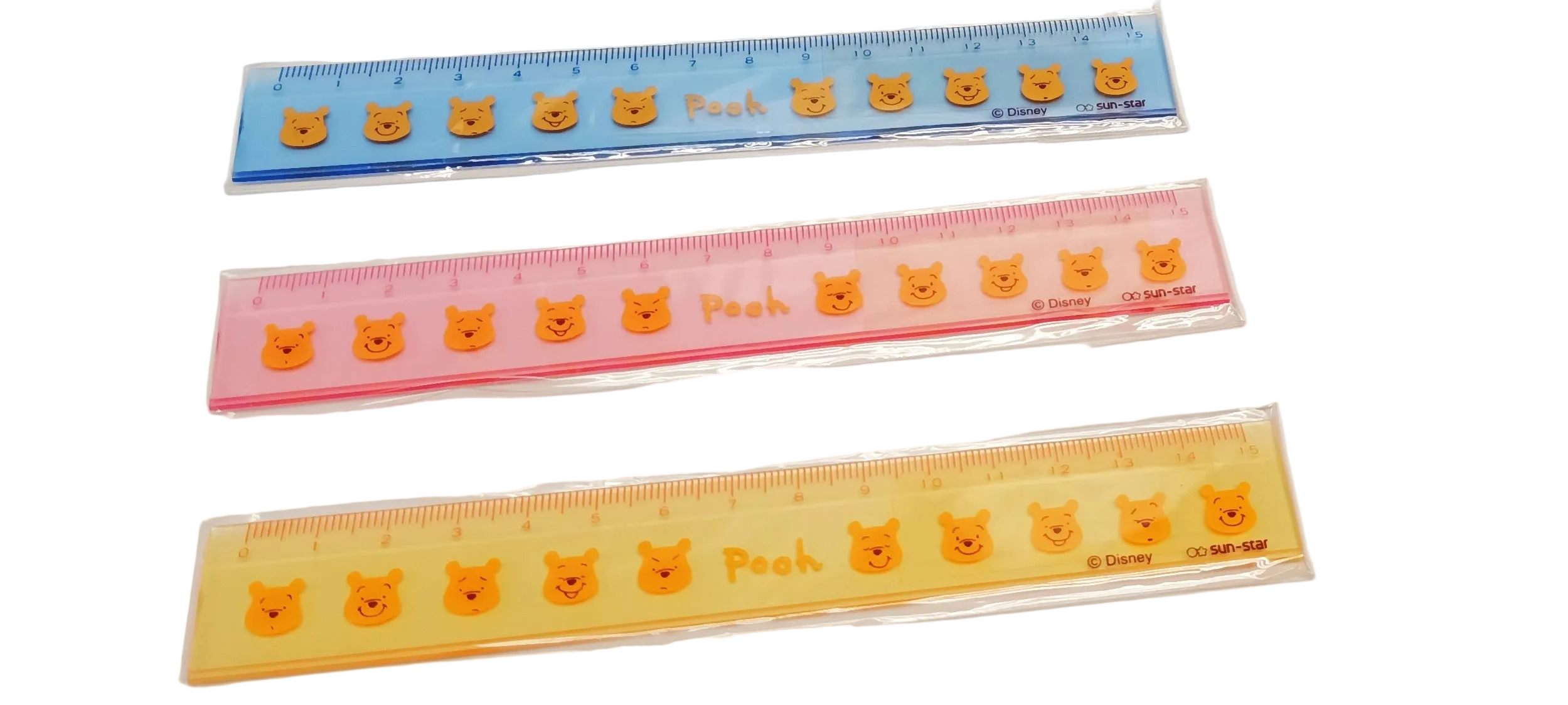15CM 尺子 維尼熊    4021-509