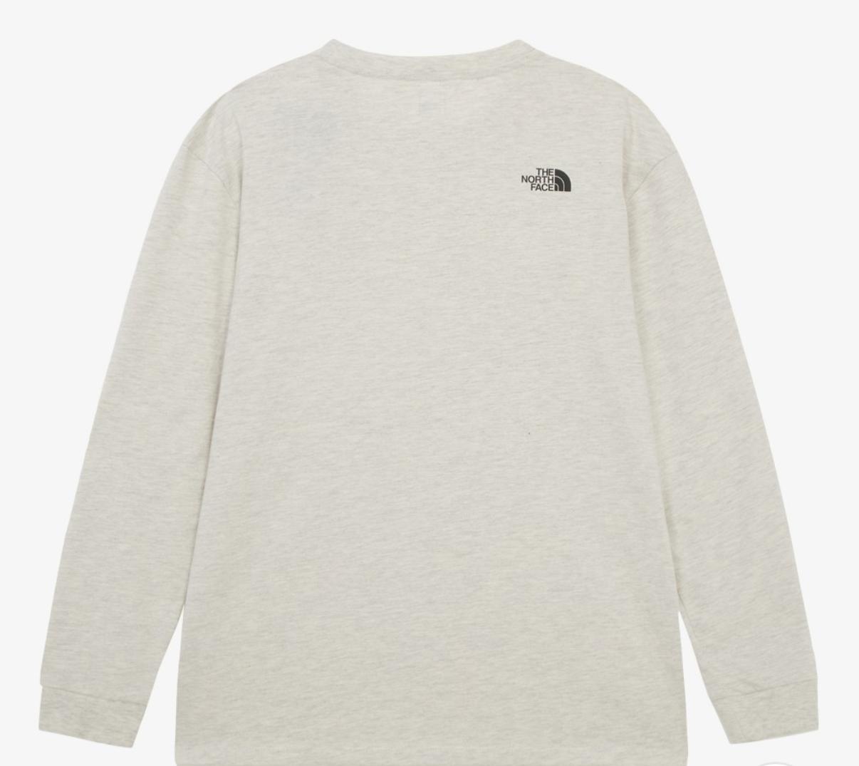 TNF Core EX 長袖Tee white Size Xs-xxl