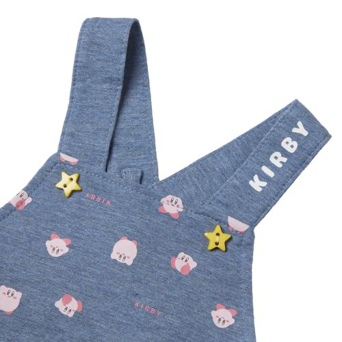 🇯🇵預訂 日本直送🇯🇵星之卡比滿印灰色吊帶包屁褲