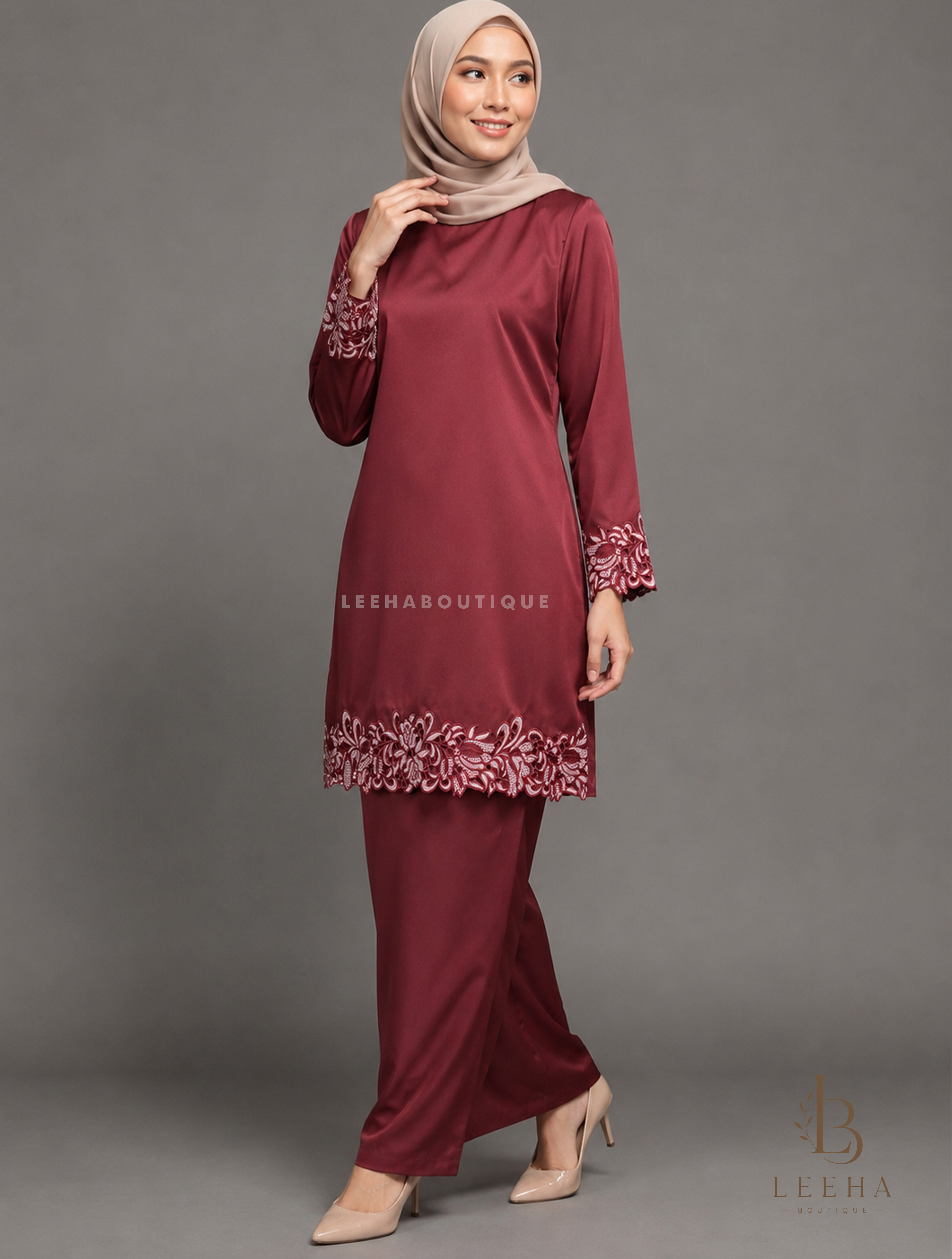 Kurung Moden Riau Kayla (clearance sale)