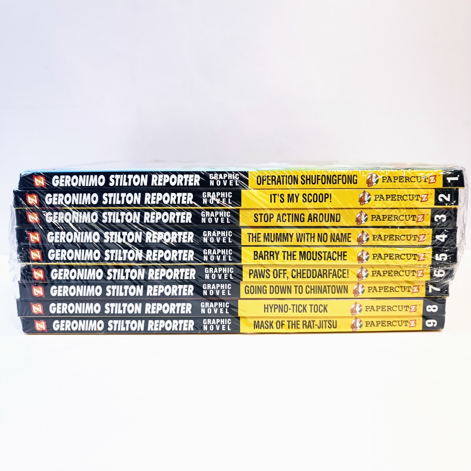  Geronimo Stilton Reporter Graphic Novels 9 books | 精裝 老鼠記者全彩冒險漫畫繪本版小說 S73