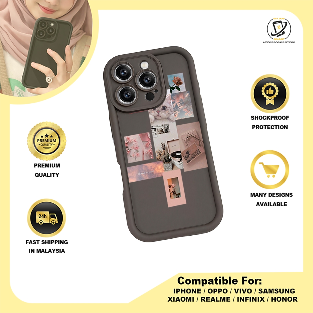 TPU DESIGN CASE PHONE FOR REALME - DESIGN CAT B