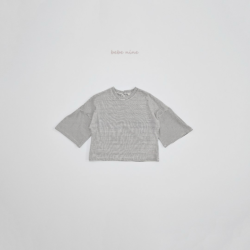 🌸預訂 韓國直送🌸🇰🇷Bebenine兩色條紋寬鬆闊長袖上衣