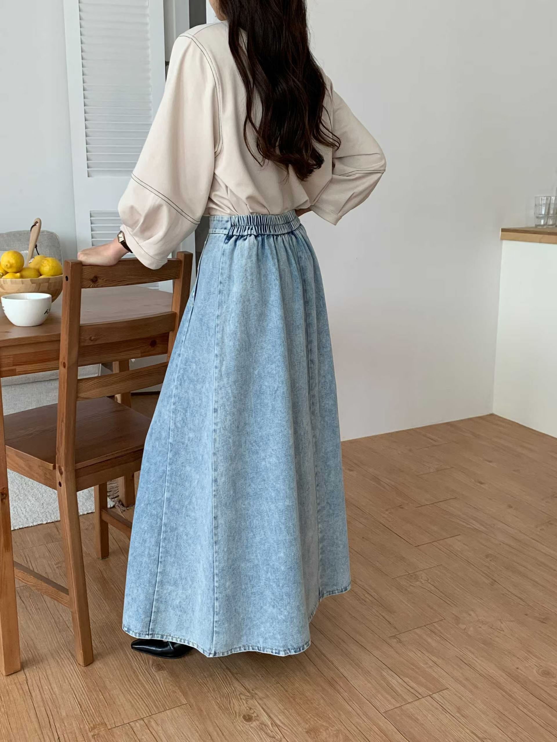 CT30 半截牛仔裙