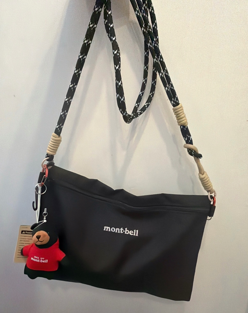 Montbell Pouch 戶外旅行收納袋 (附送Montbell熊仔）