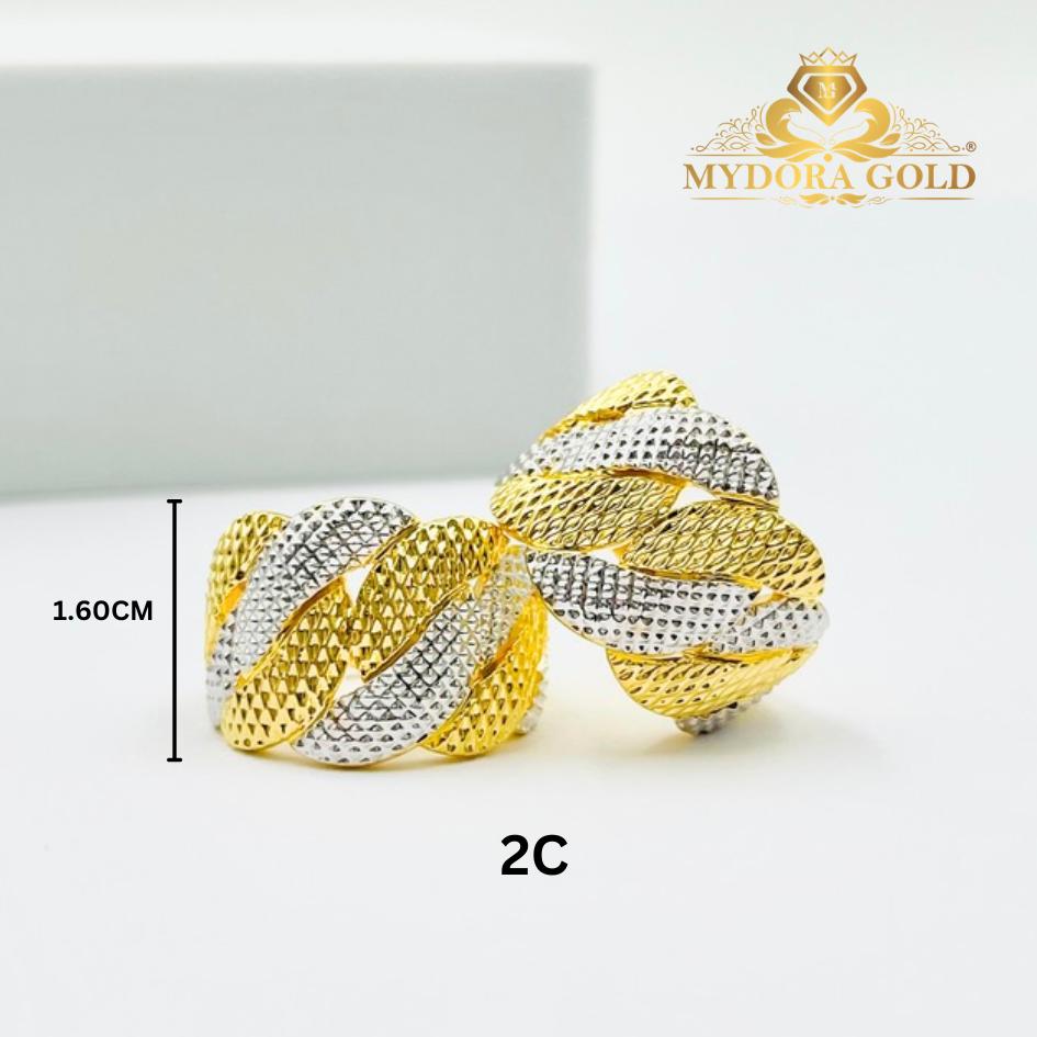 MYDORA Cincin Datin Kait Pahat (5G) l EMAS 916/22K