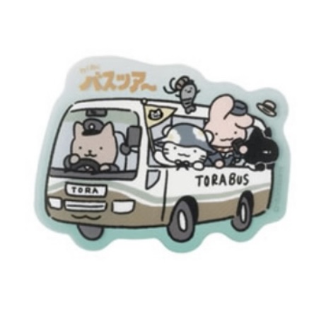 小白虎與黑虎蝦 貼紙｜現貨