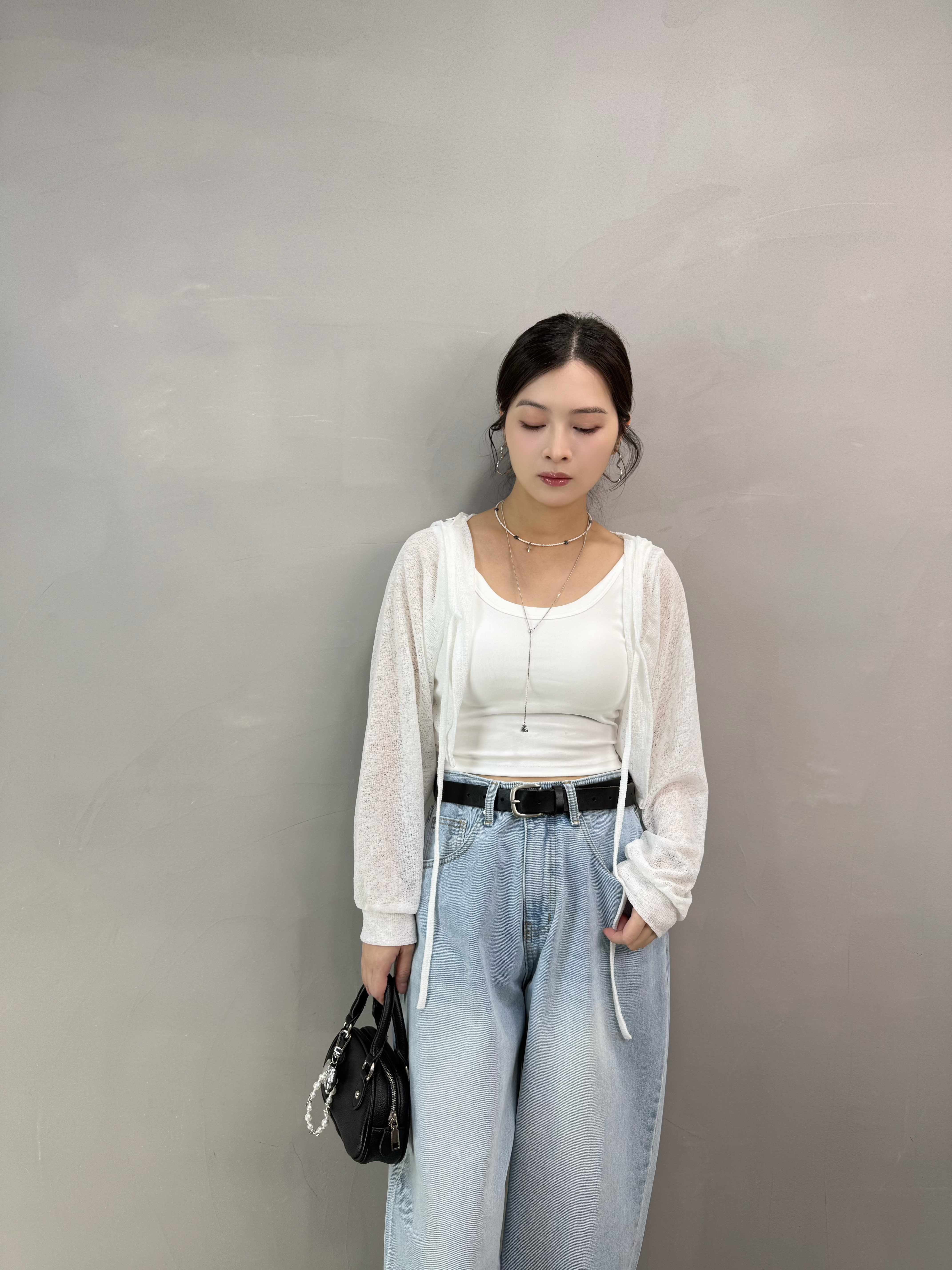 Y90 有帽防曬短外套